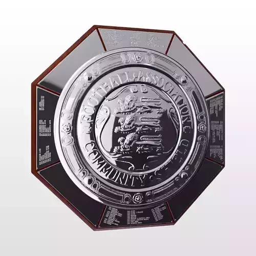FA Community Charity Shield Trophy 3D model