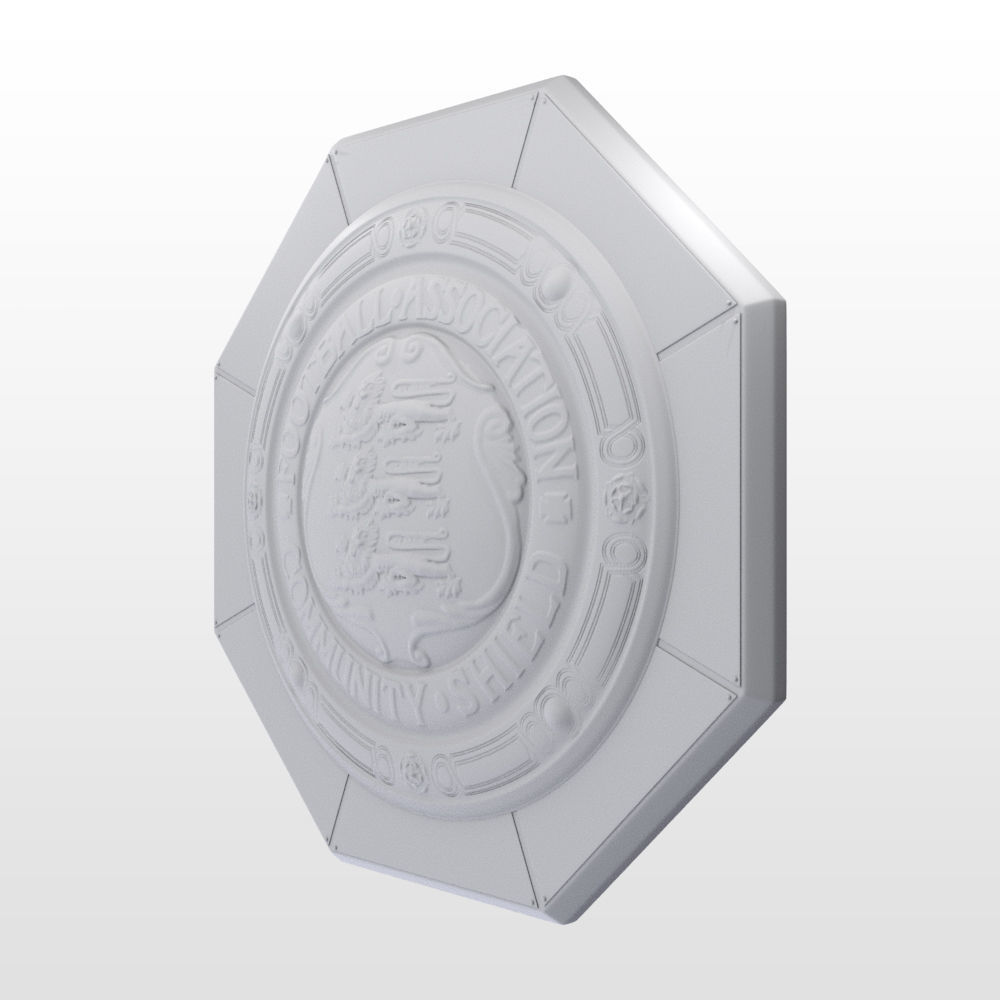 FA Community Charity Shield Trophy 3D model_15