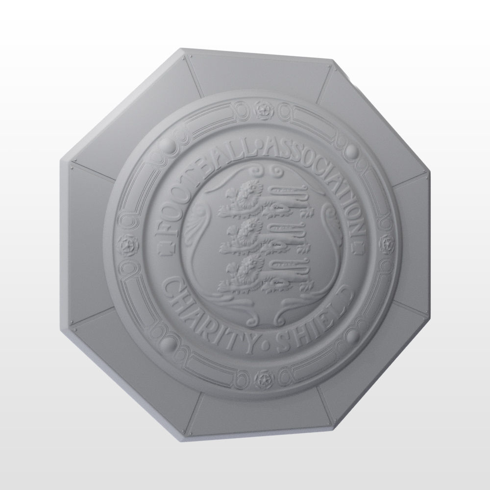 FA Community Charity Shield Trophy 3D model_13