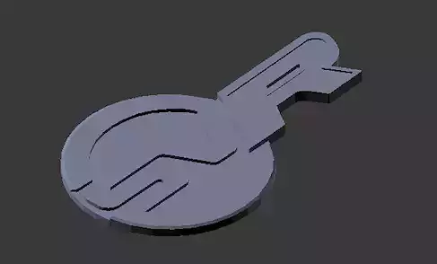 SVR interior badge 3D print model