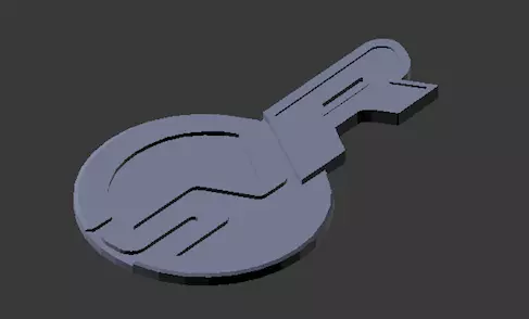 SVR interior badge 3D print model