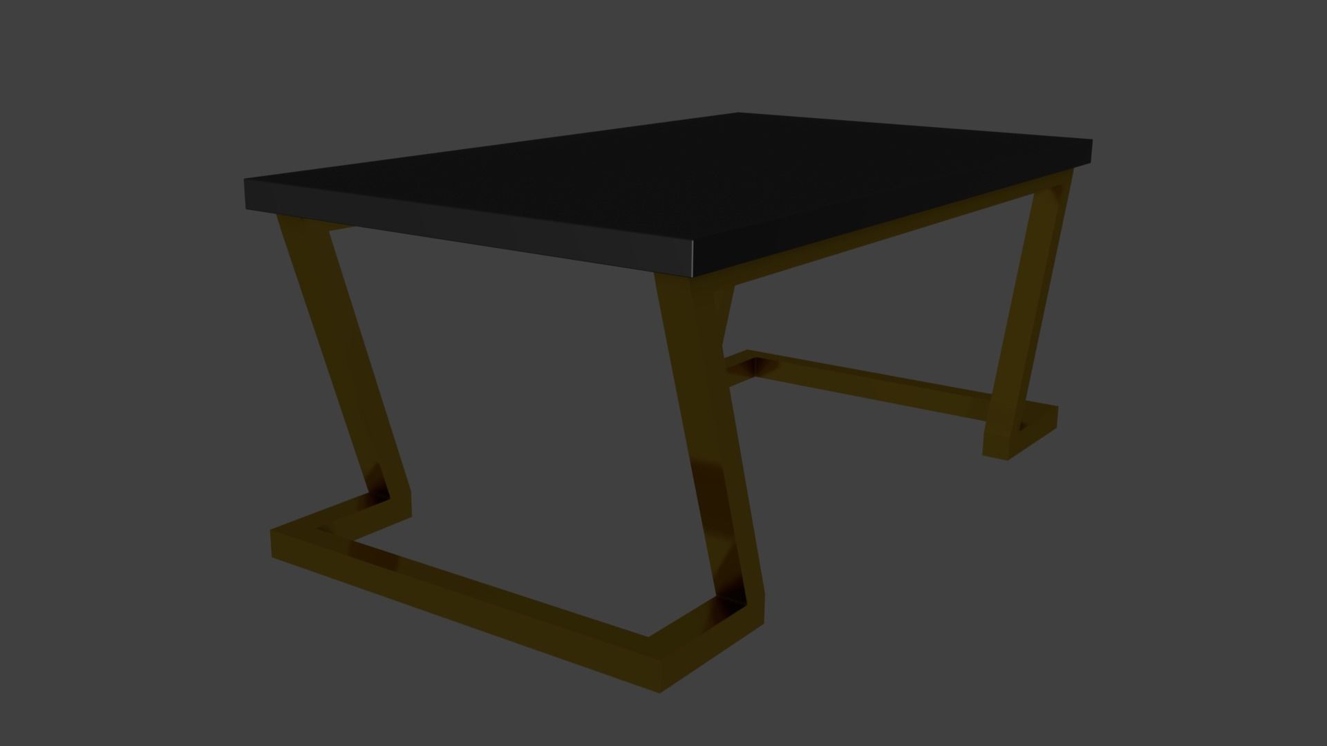 Tables table with light on top 3D model_11