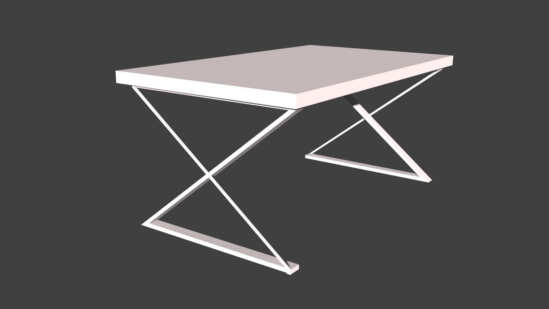 Tables table with light on top 3D model_70