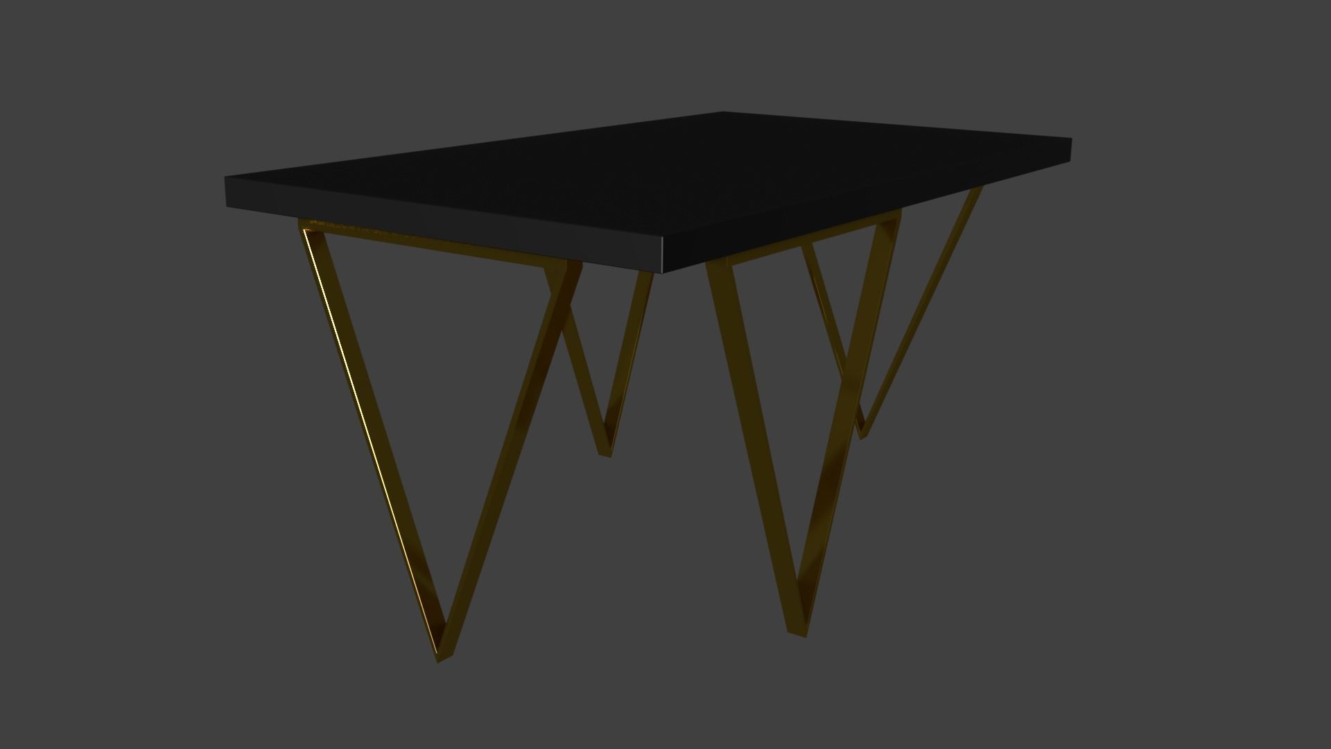 Tables table with light on top 3D model_14