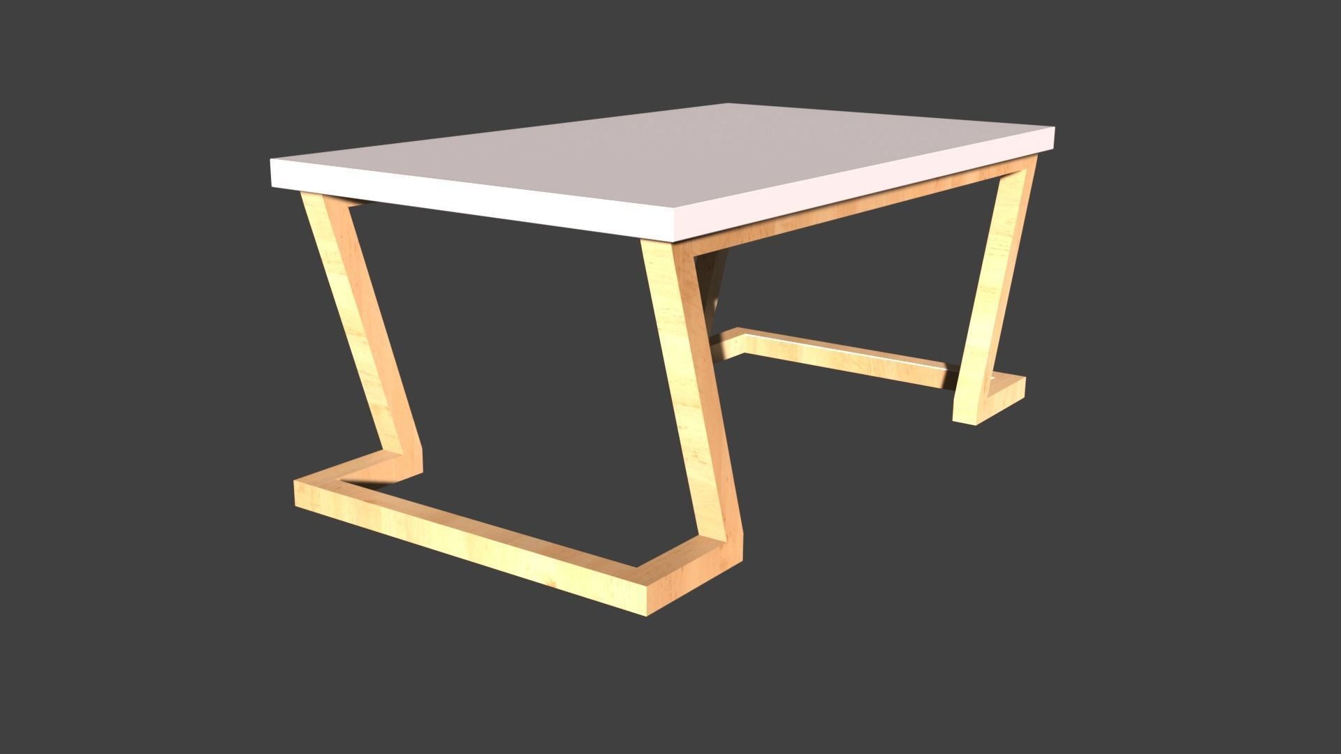 Tables table with light on top 3D model_50