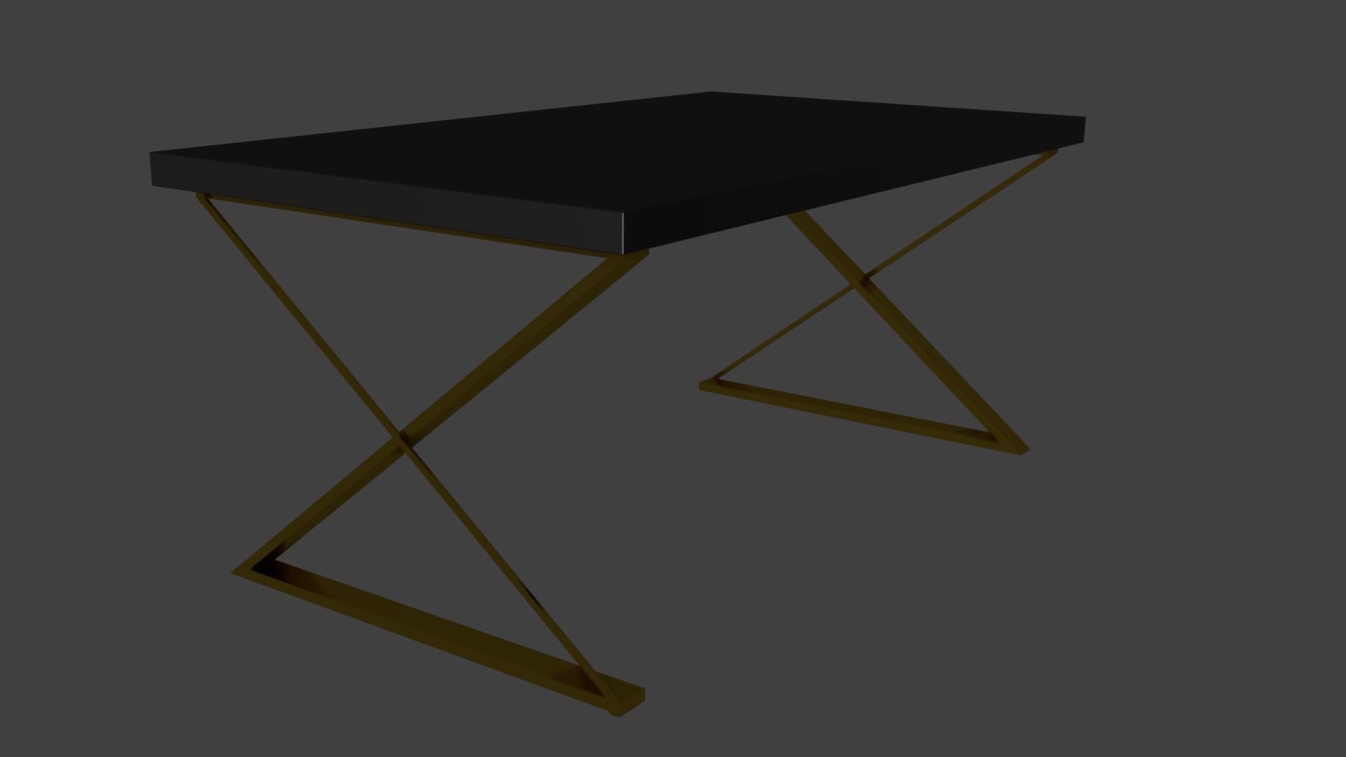 Tables table with light on top 3D model_8
