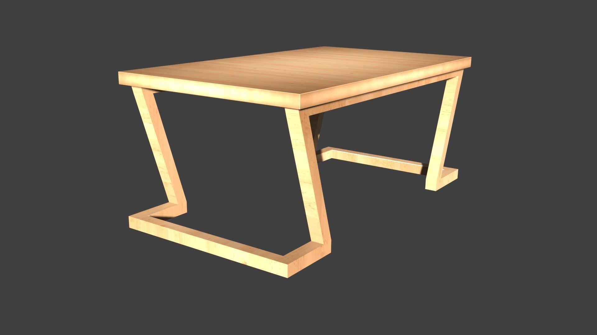 Tables table with light on top 3D model_54
