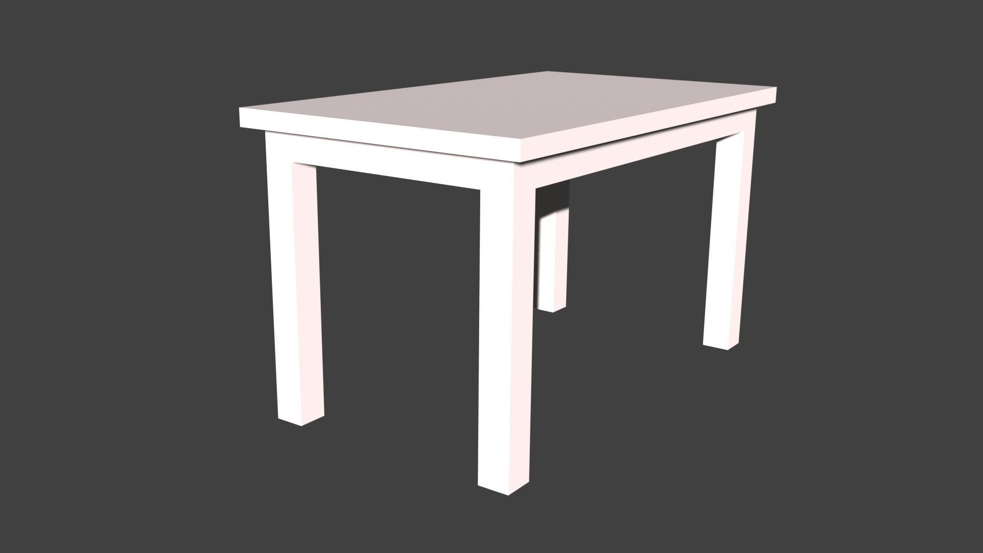 Tables table with light on top 3D model_69