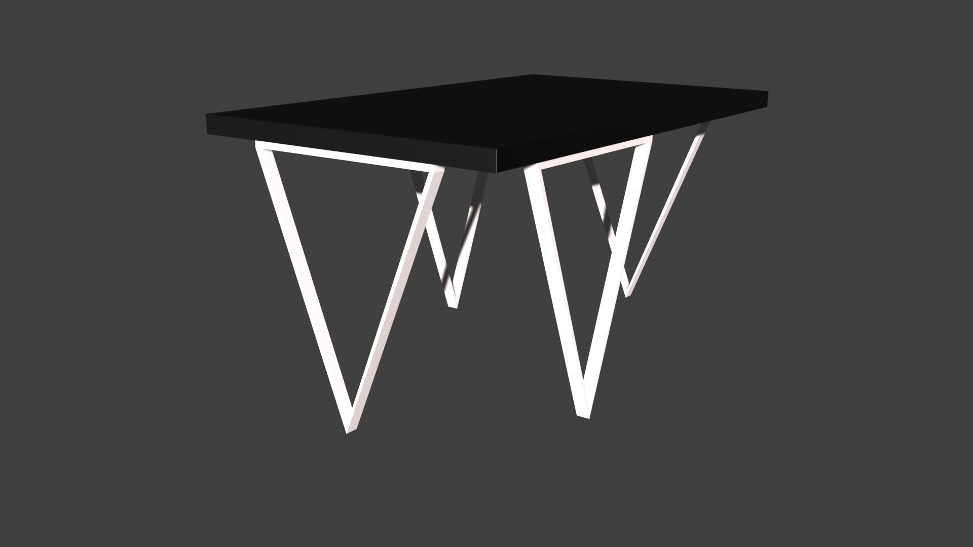 Tables table with light on top 3D model_67