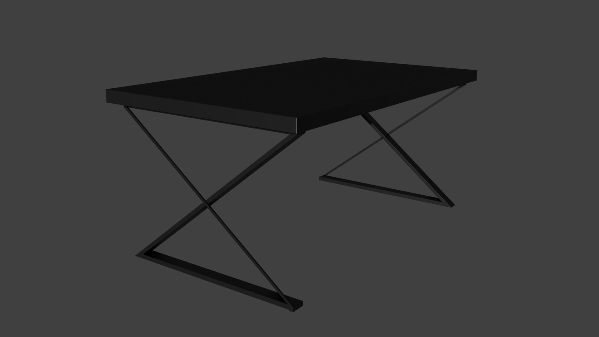 Tables table with light on top 3D model_23
