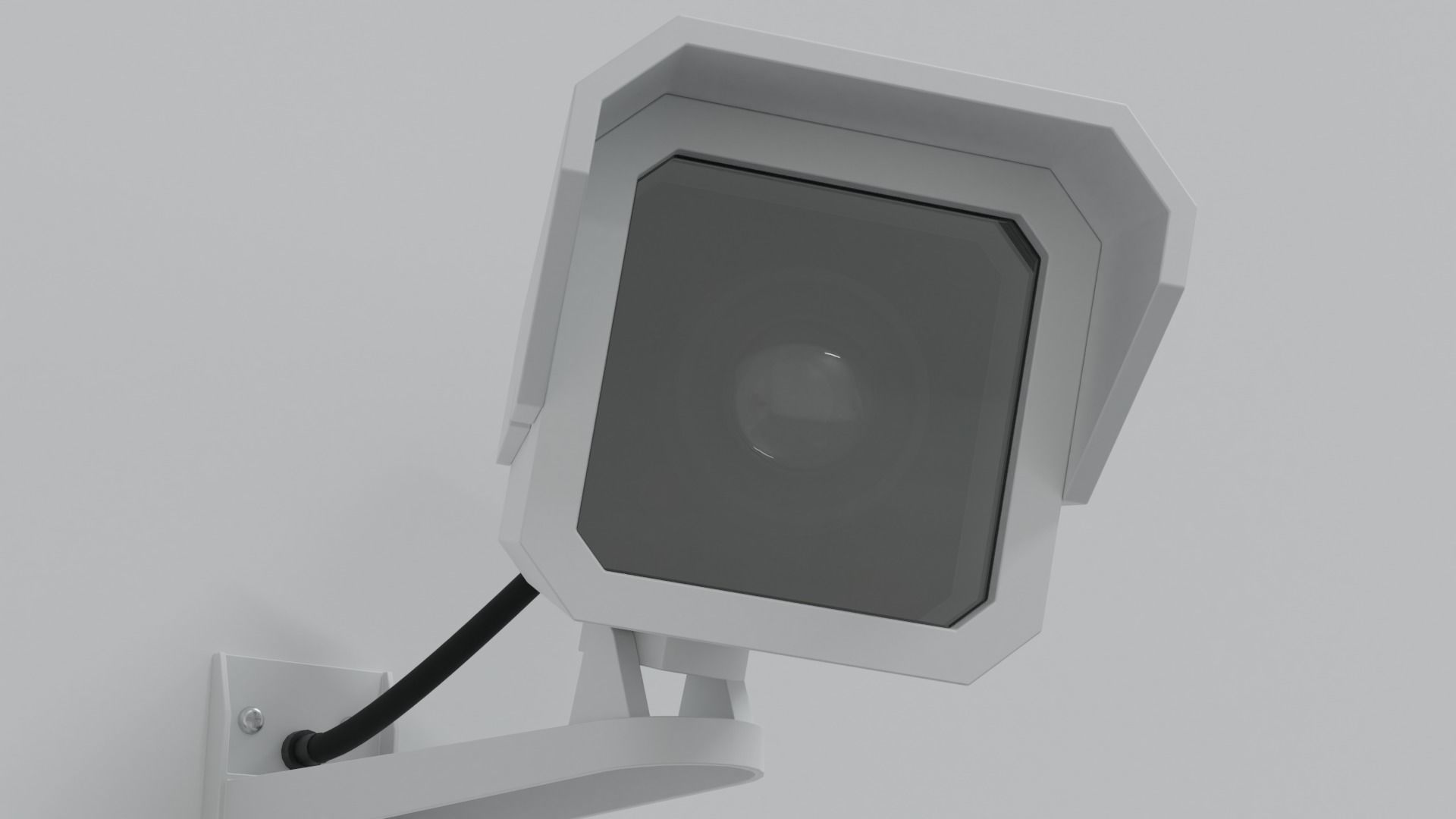Security Surveillance Camera 3D model_1