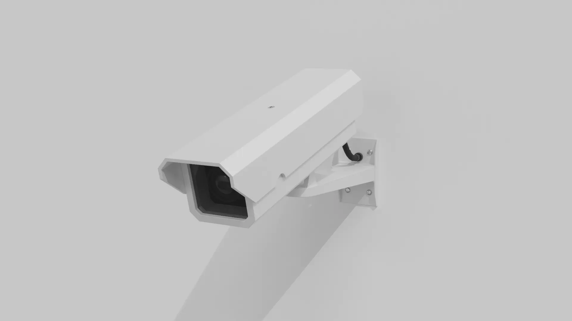 Security Surveillance Camera 3D model_0