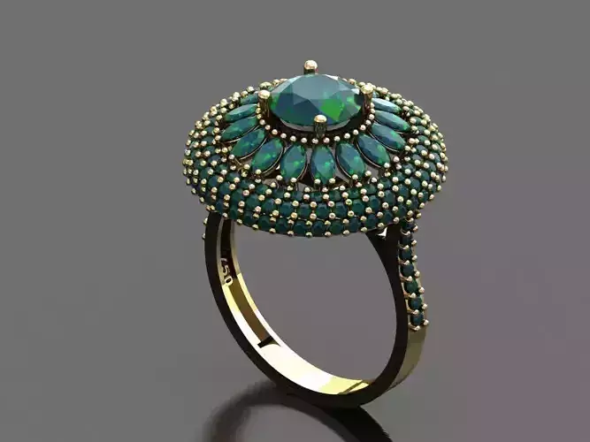T169- Diamond  solitarie ring