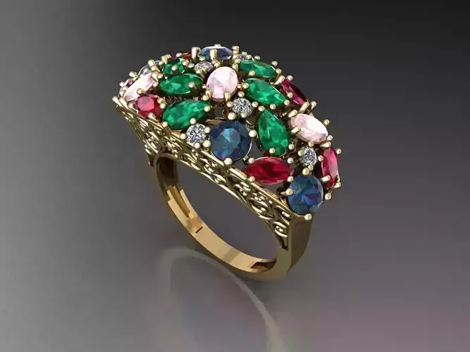 T170- Diamond solitarie ring