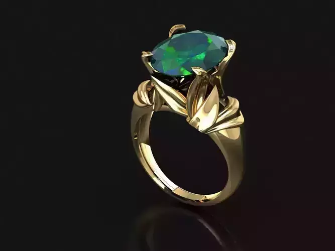 T171- Diamond Earring