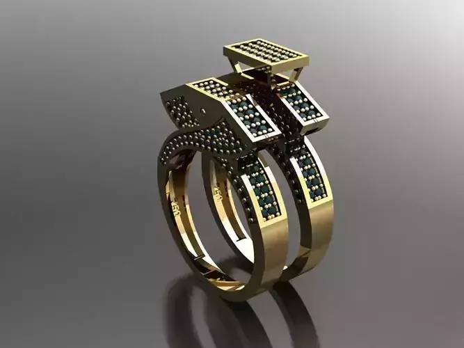 T173- Diamond solitarie ring