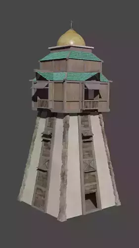 Tower wooden