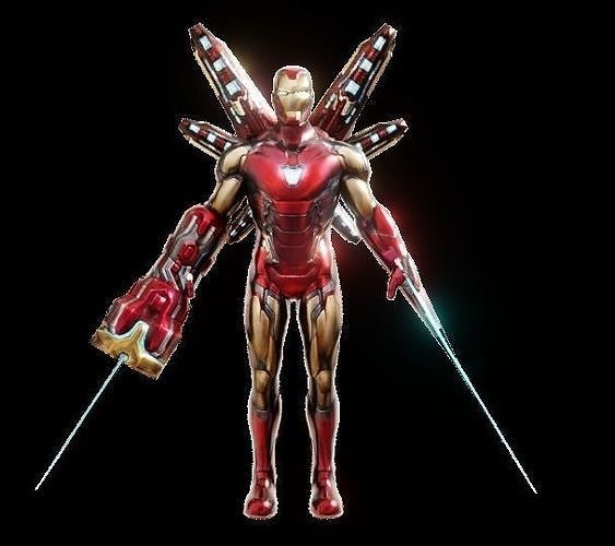 iron man Mark 85 Endgame 3D model