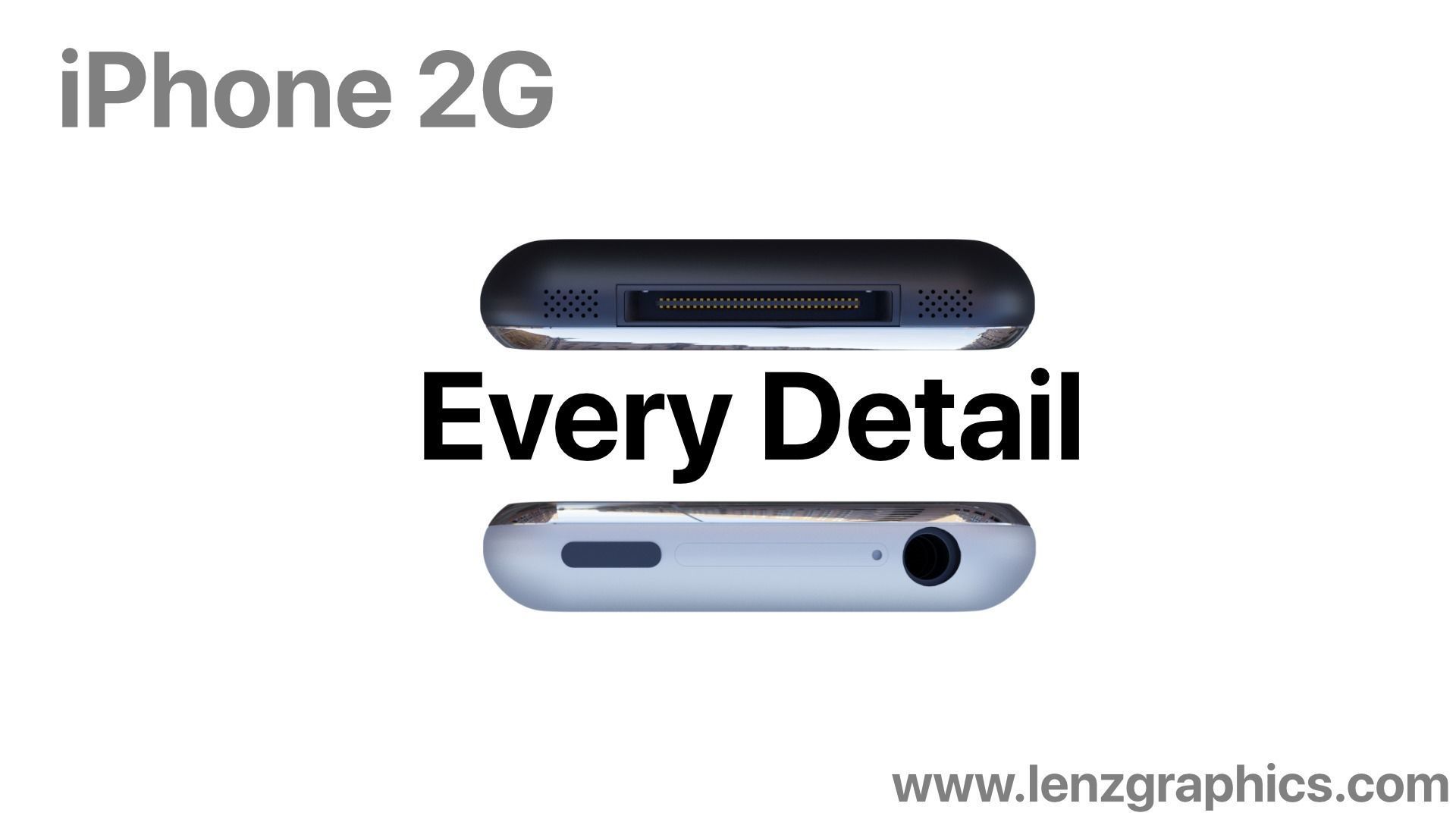 Original iPhone 2G 3D model_2