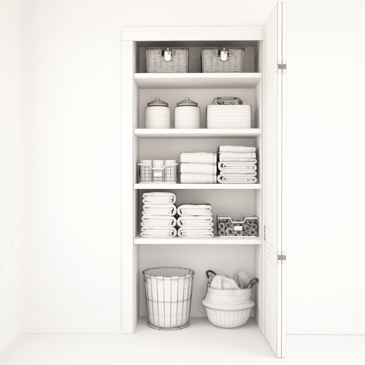 Decor Set 02 3D model_6