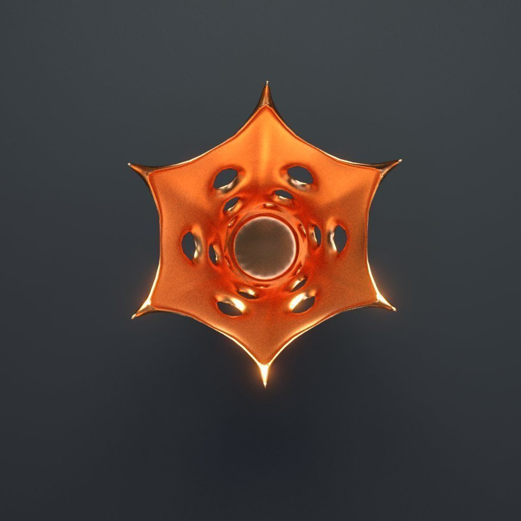 Vase of king of Mars 3D model_2