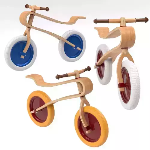Brum Brum Wooden balance bike for kids