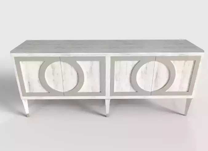 Domaine TV Stand Console Table Low-poly 3D model