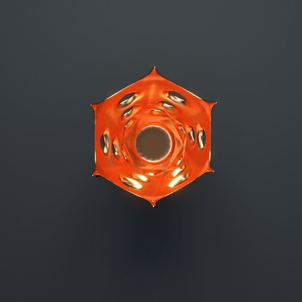 Vase of king of Mars 3D model_1