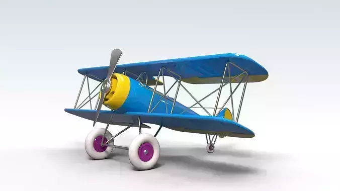 Toy Airplane PBR