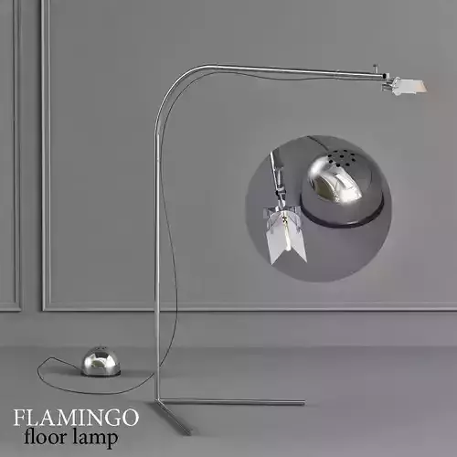 FLAMINGO floor lamp 3D model
