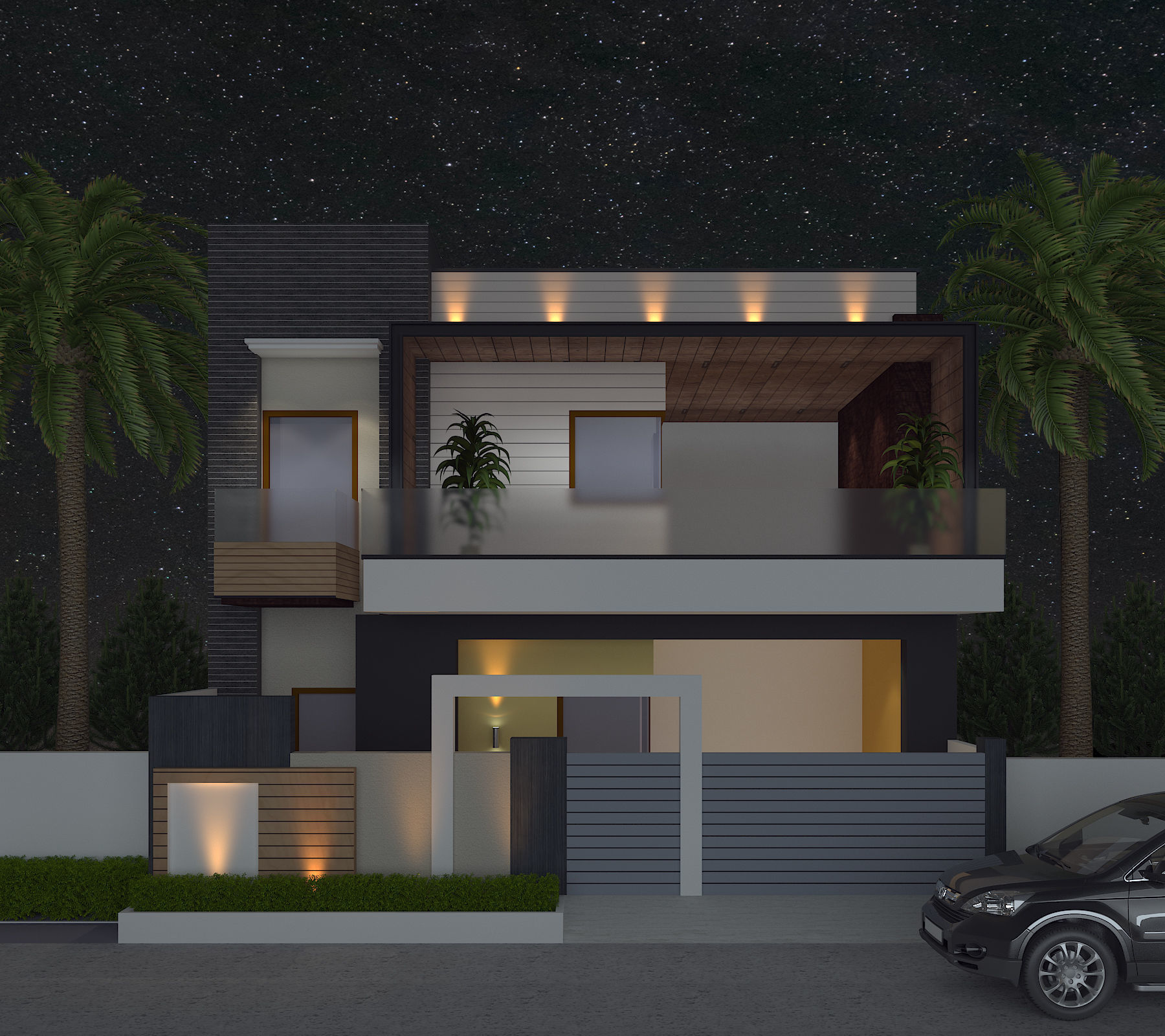 3d max tping houses  3D model_1