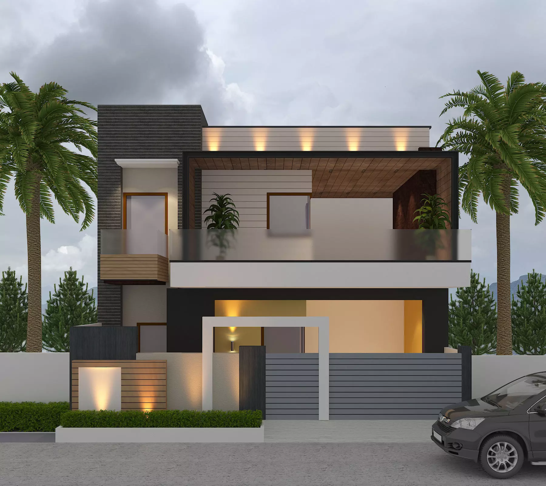 3d max tping houses  3D model_0