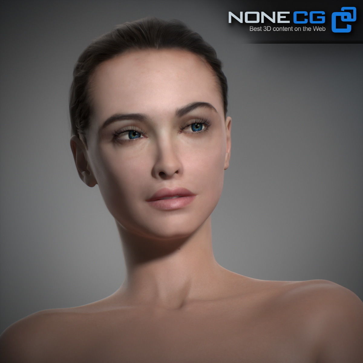 Rigged Adult Female Adriana 3D model_18