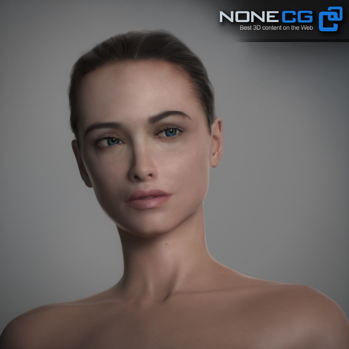 Rigged Adult Female Adriana 3D model_28