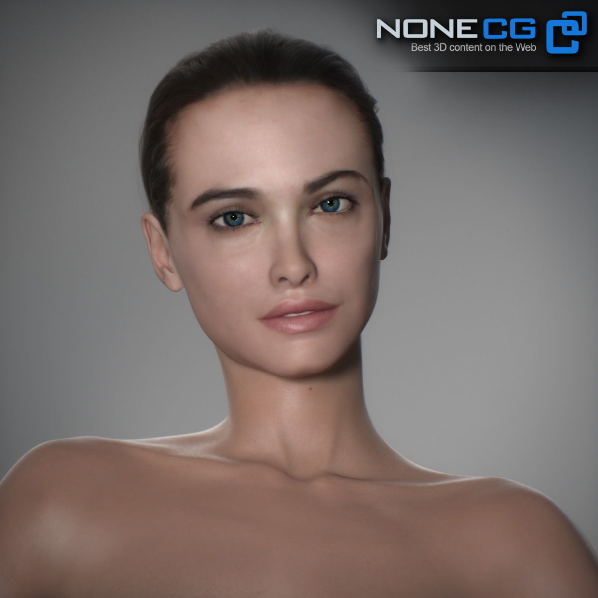 Rigged Adult Female Adriana 3D model_22