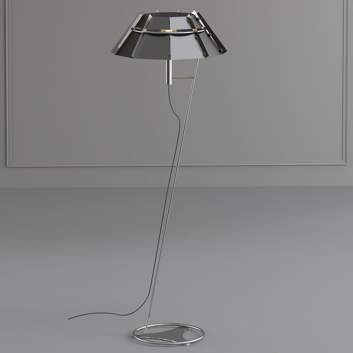 CHAPEAU 2 paris floor lamp 3D model_3