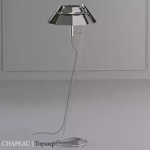 CHAPEAU 2 paris floor lamp 3D model