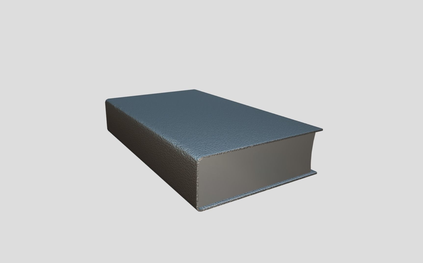 Generic Old Book Low-poly 3D model_9