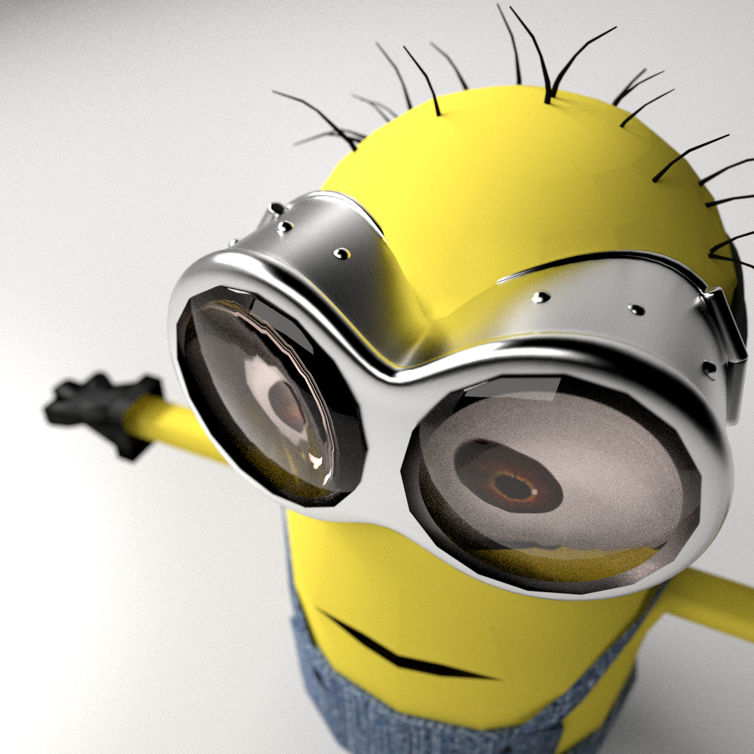 Minion despicable me 3D model_4