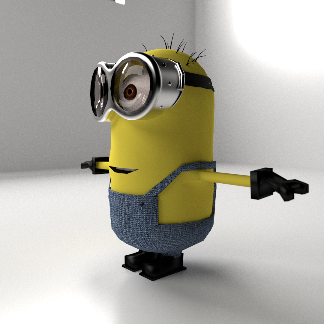 Minion despicable me 3D model_1