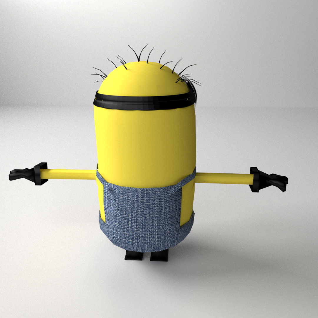 Minion despicable me 3D model_3