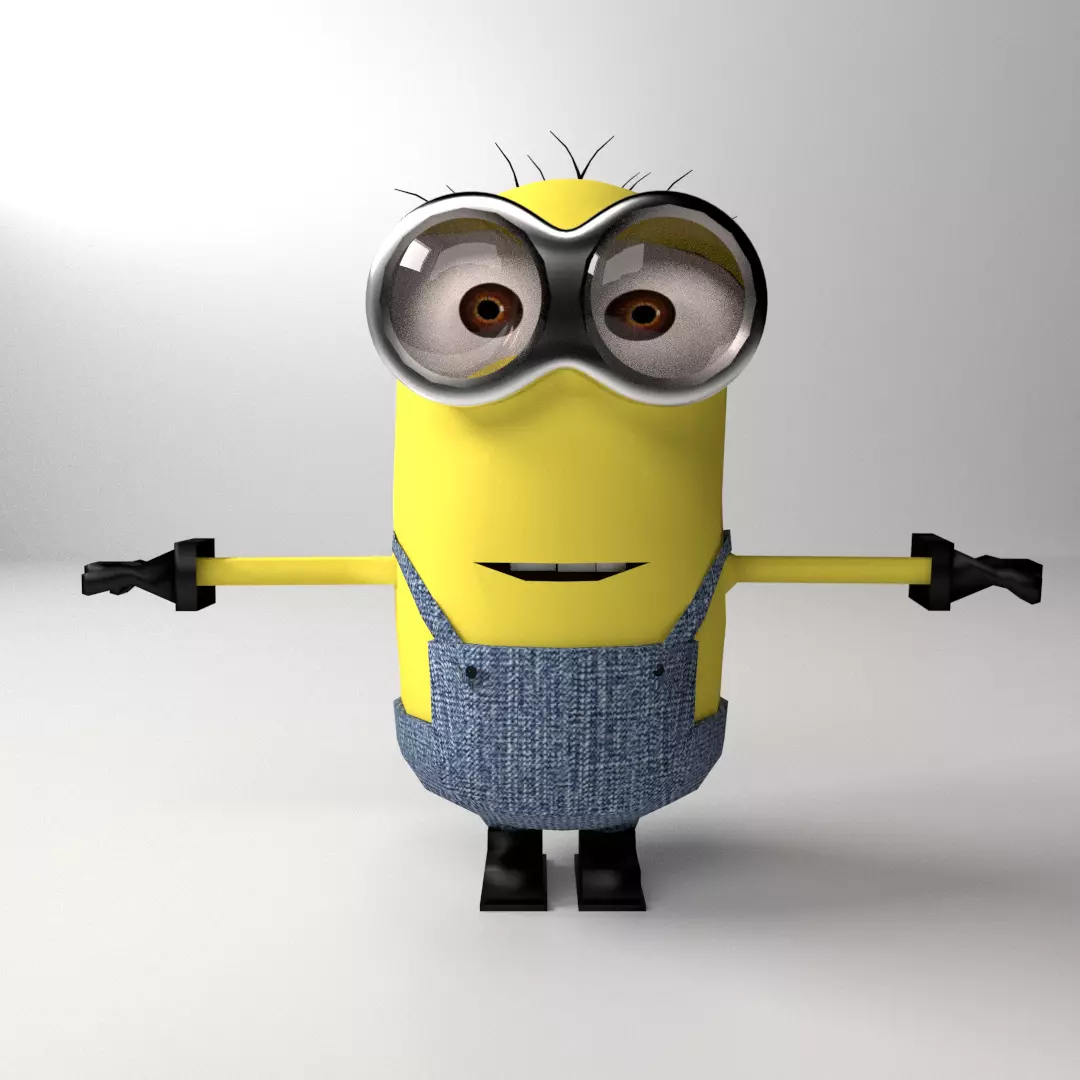 Minion despicable me 3D model_0
