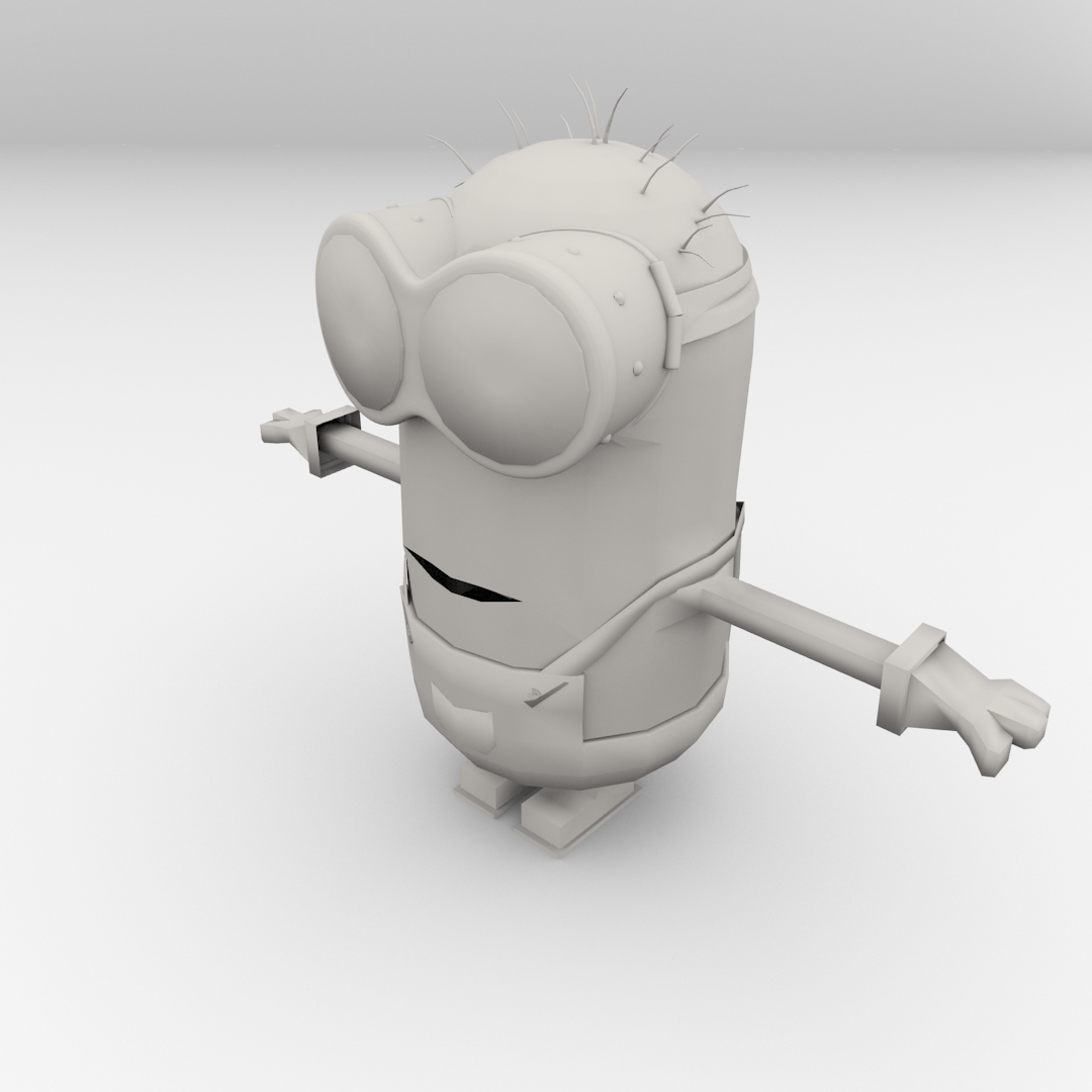 Minion despicable me 3D model_5