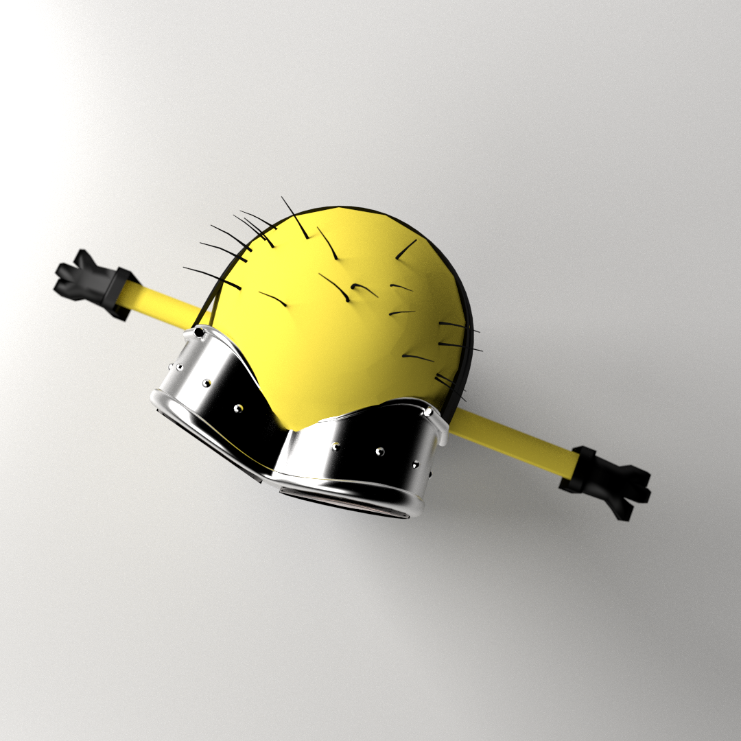 Minion despicable me 3D model_2