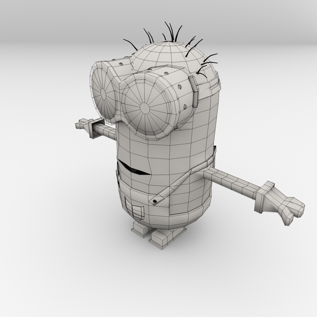Minion despicable me 3D model_6
