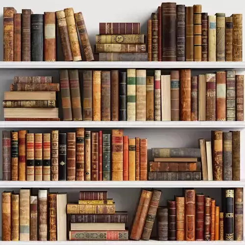 Classic Books 10 3D model