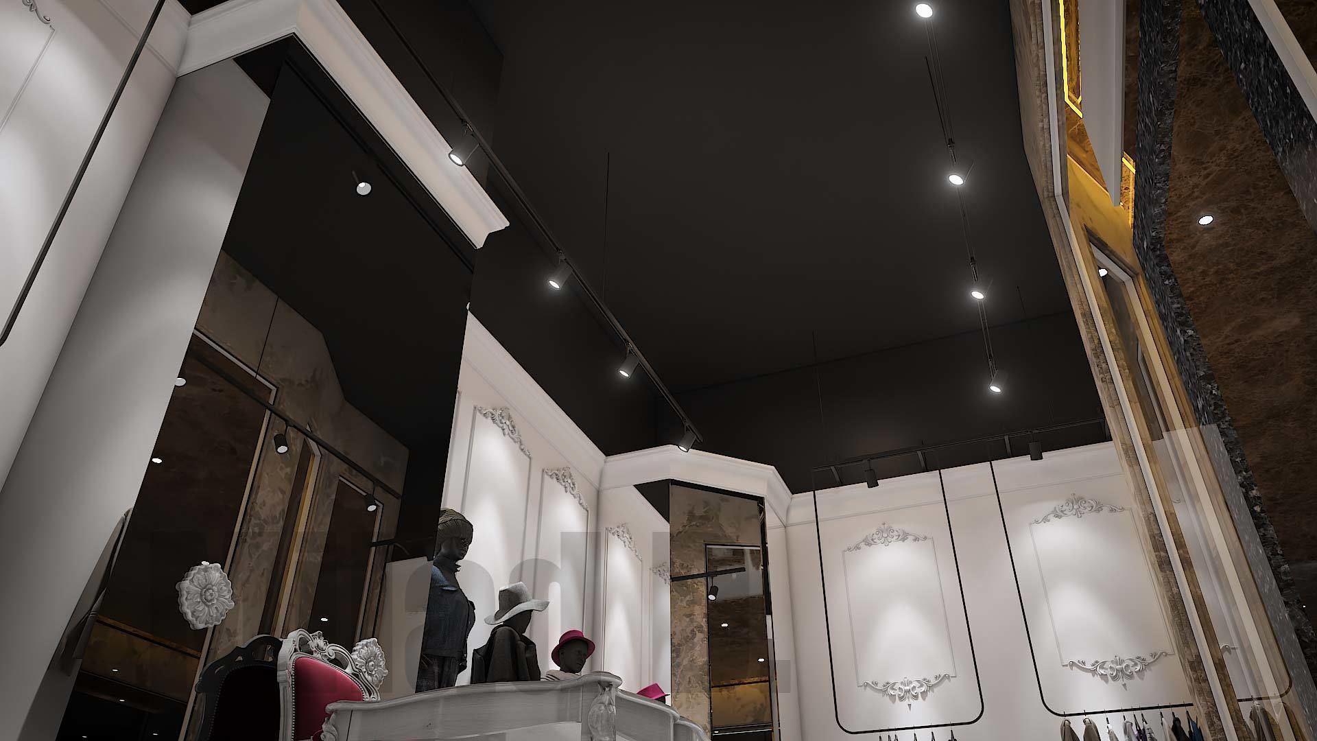 Boutique - Girls and women clothing store 3D model_8