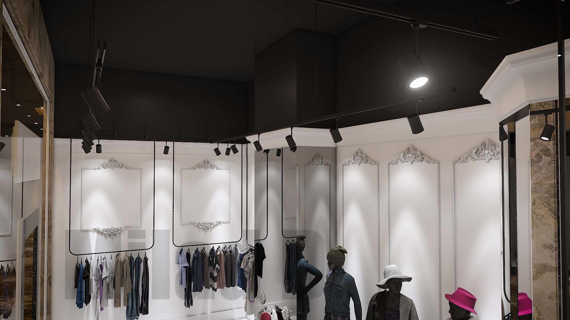 Boutique - Girls and women clothing store 3D model_5