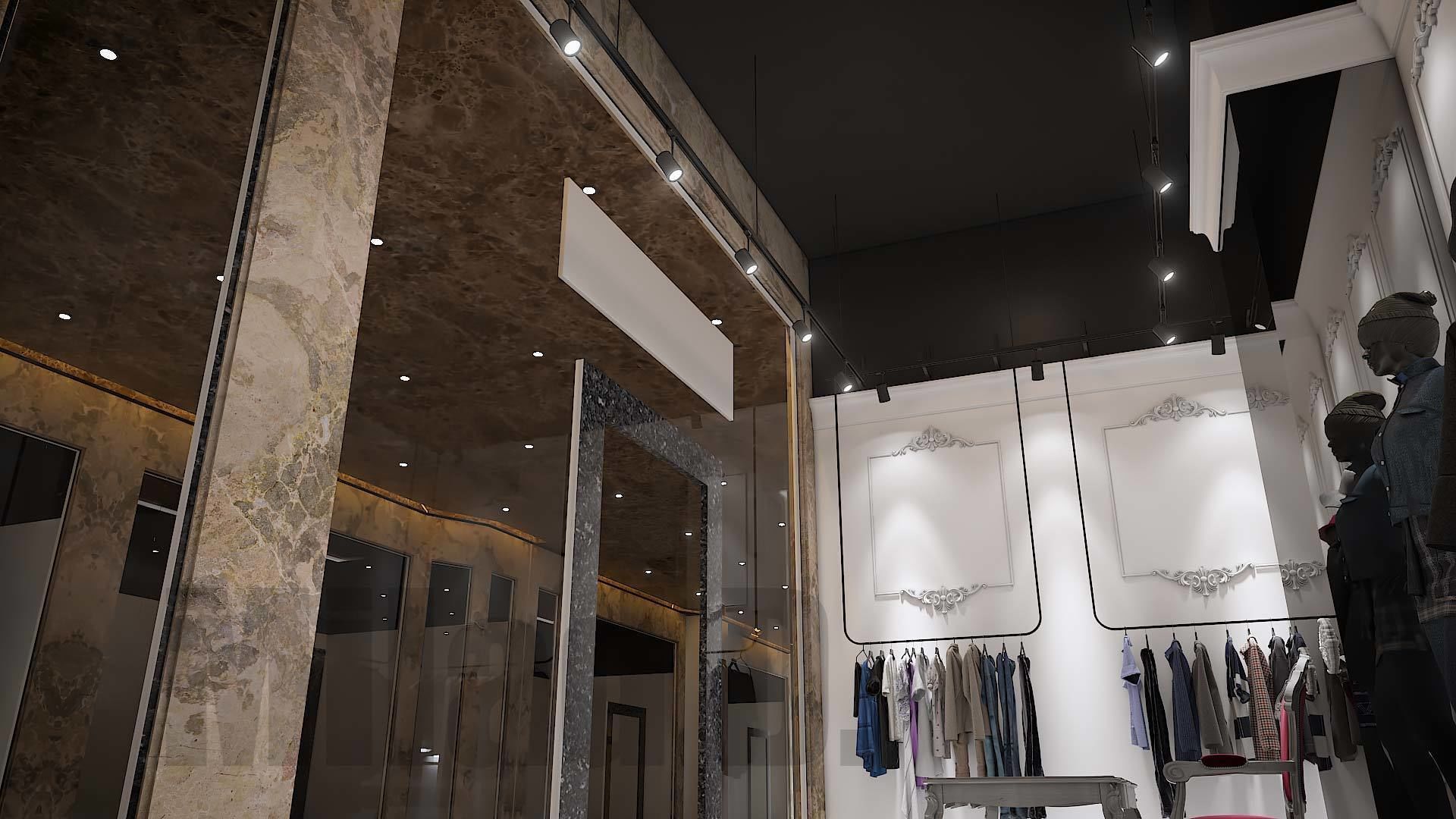 Boutique - Girls and women clothing store 3D model_3