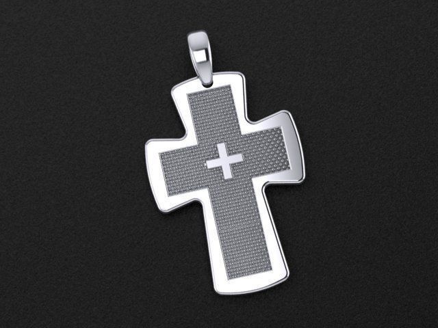 Cross  3D print or cnc model 3D print model_3